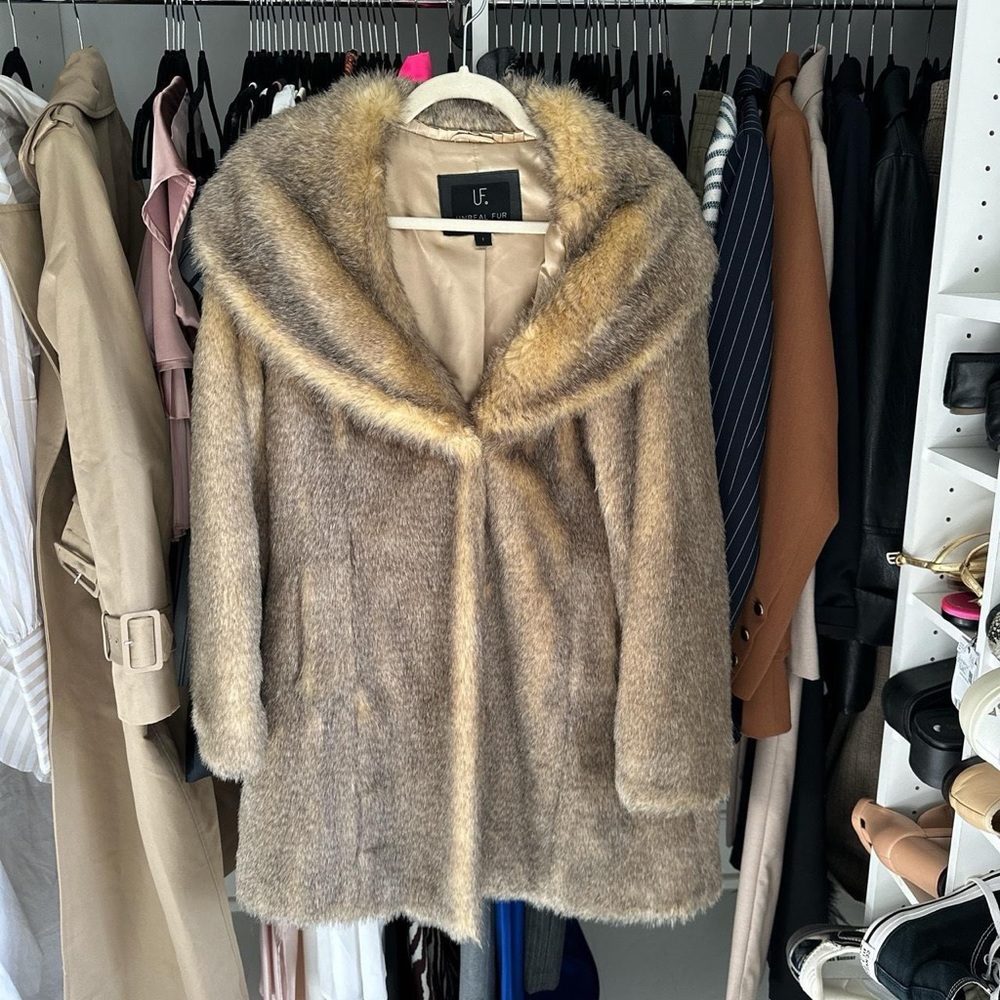 Unreal fur winter coat